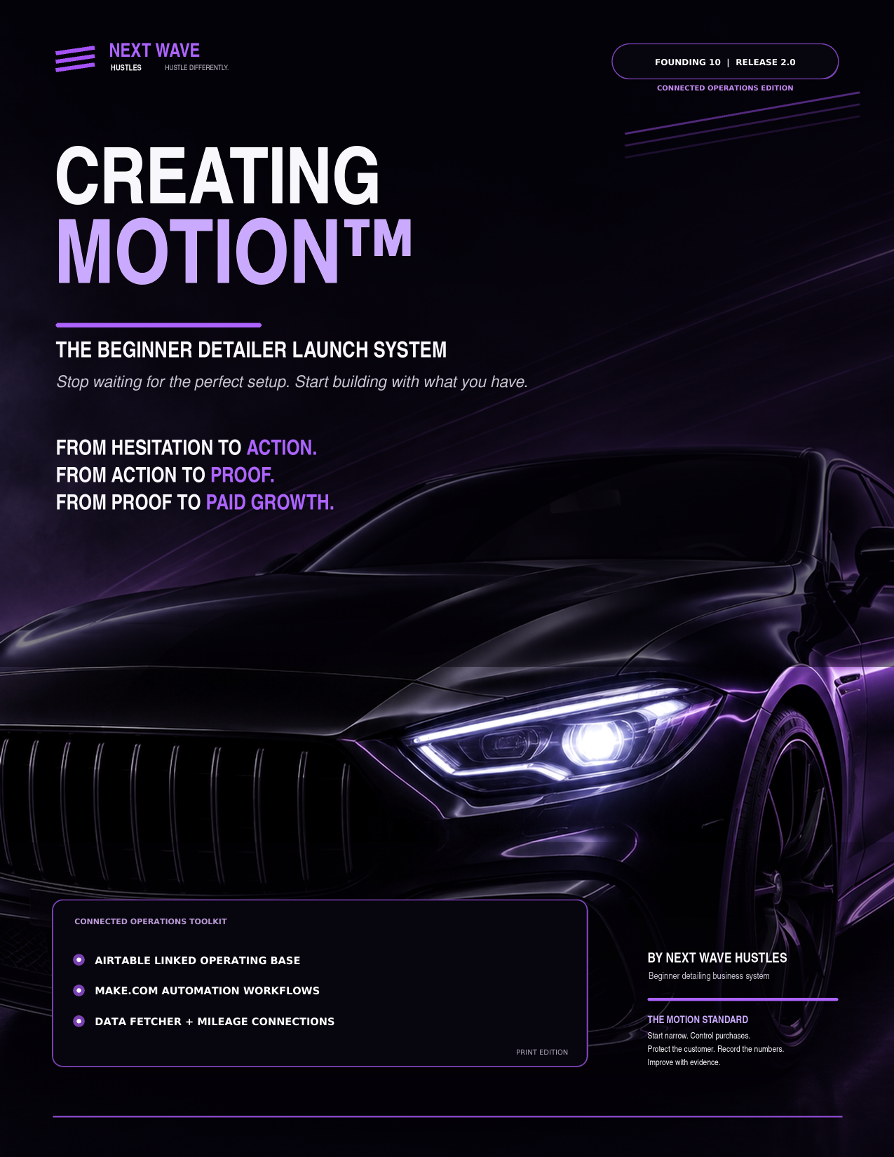 CREATING MOTION Connected Operations Edition Release 2.0 cover